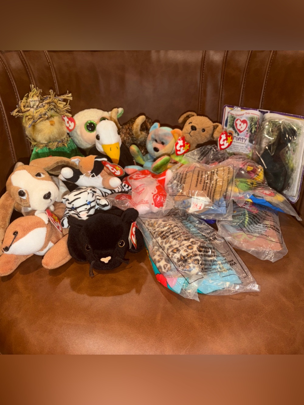 beanie babies lot Retired Full Size Mini New Tags 20 Pieces